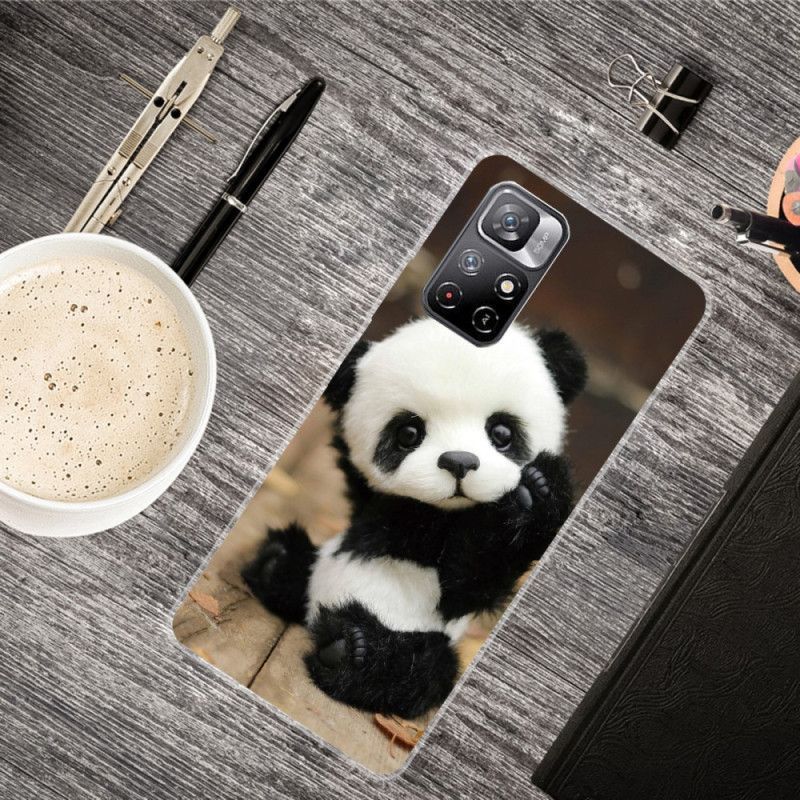 Kryt Na Xiaomi Redmi Note 11 Pro Plus 5G Flexibilní Panda