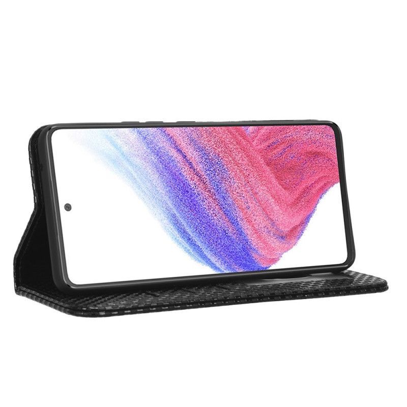 Kryty Na Mobil Na Samsung Galaxy A53 5G Flipové Pouzdro 3d Textura