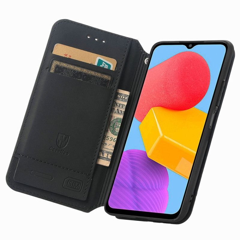 Kryty Na Mobil Na Samsung Galaxy M13 Flipové Pouzdro Design Caseneo Rfid