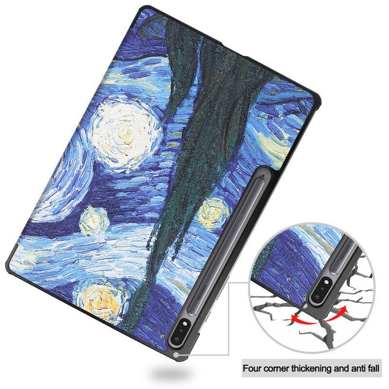 Kryty Na Mobil Na Samsung Galaxy Tab S8 Plus / Tab S7 Plus Vylepšený Van Gogh