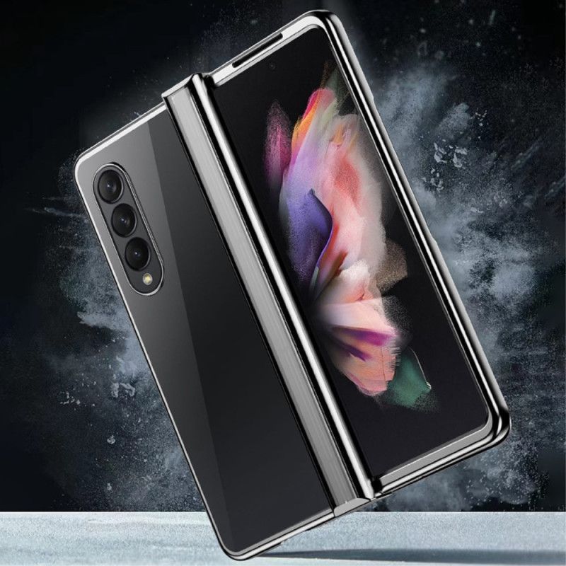 Kryty Na Mobil Na Samsung Galaxy Z Fold 4 Průhledné Kovové Panty