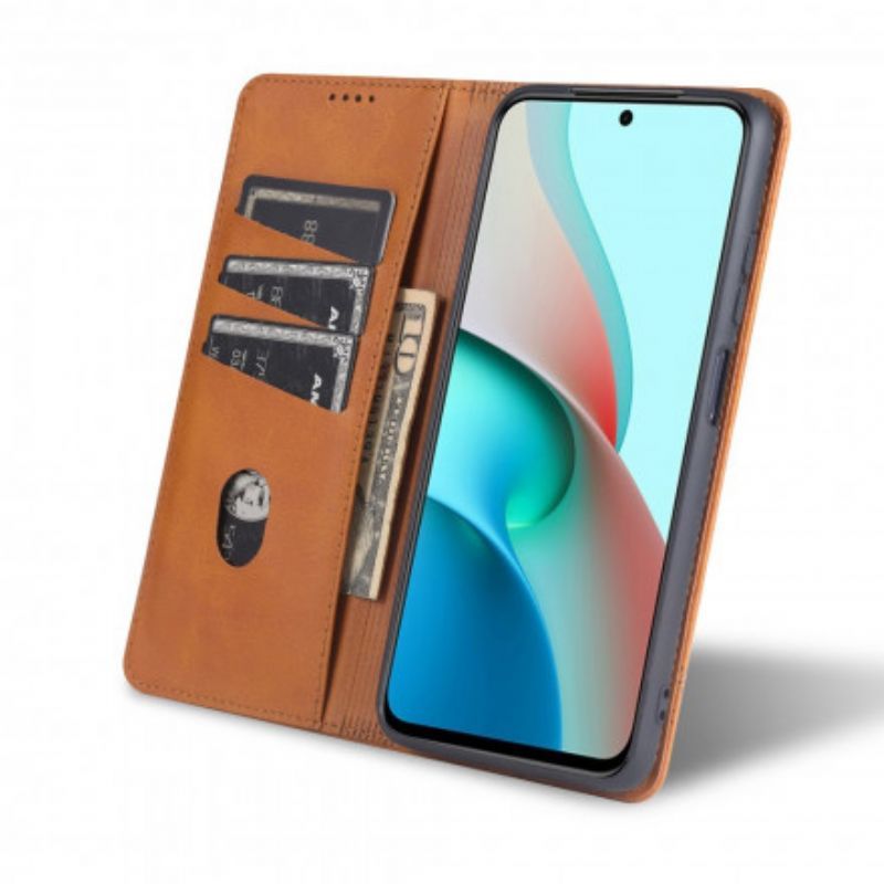 Kryty Na Mobil Na Xiaomi Redmi Note 10 / 10S Flipové Pouzdro Kožený Styling Azns