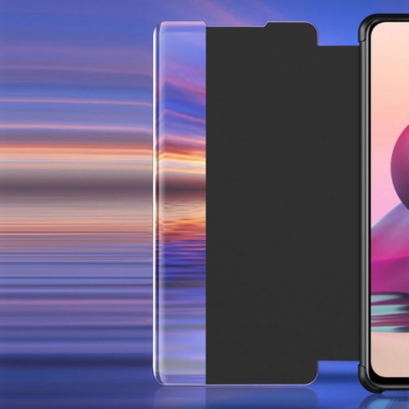 Kryty Na Mobil Na Xiaomi Redmi Note 10 / 10S Prémiová Umělá Kůže