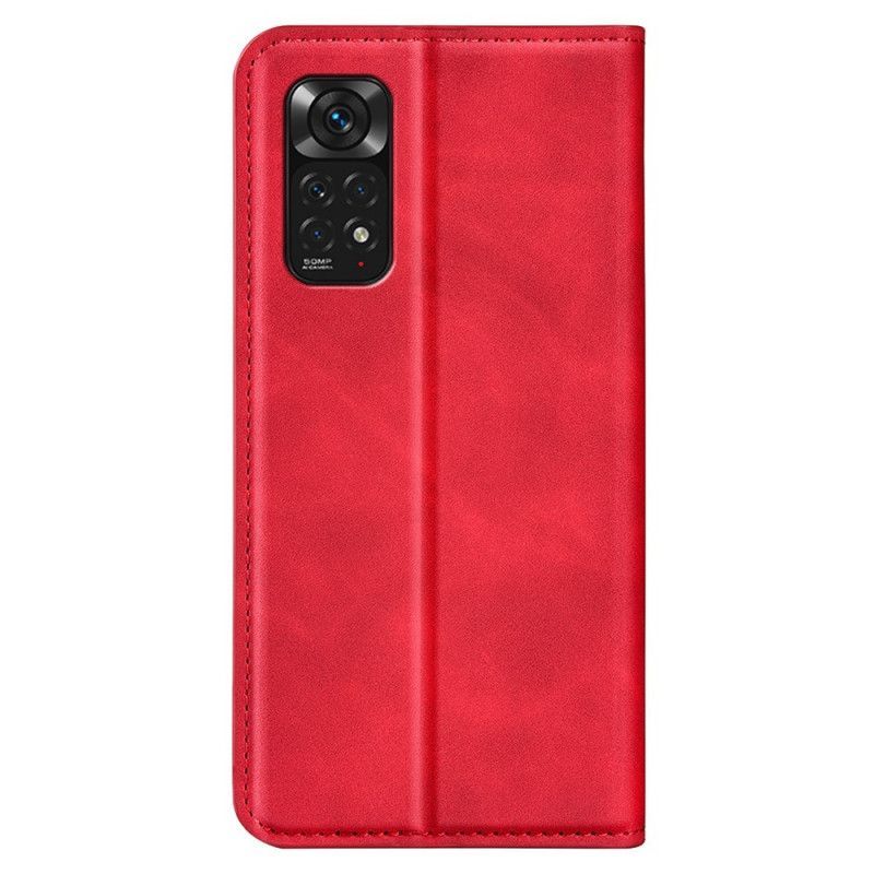 Kryty Na Mobil Na Xiaomi Redmi Note 11 / 11S Flipové Pouzdro Kožený Efekt