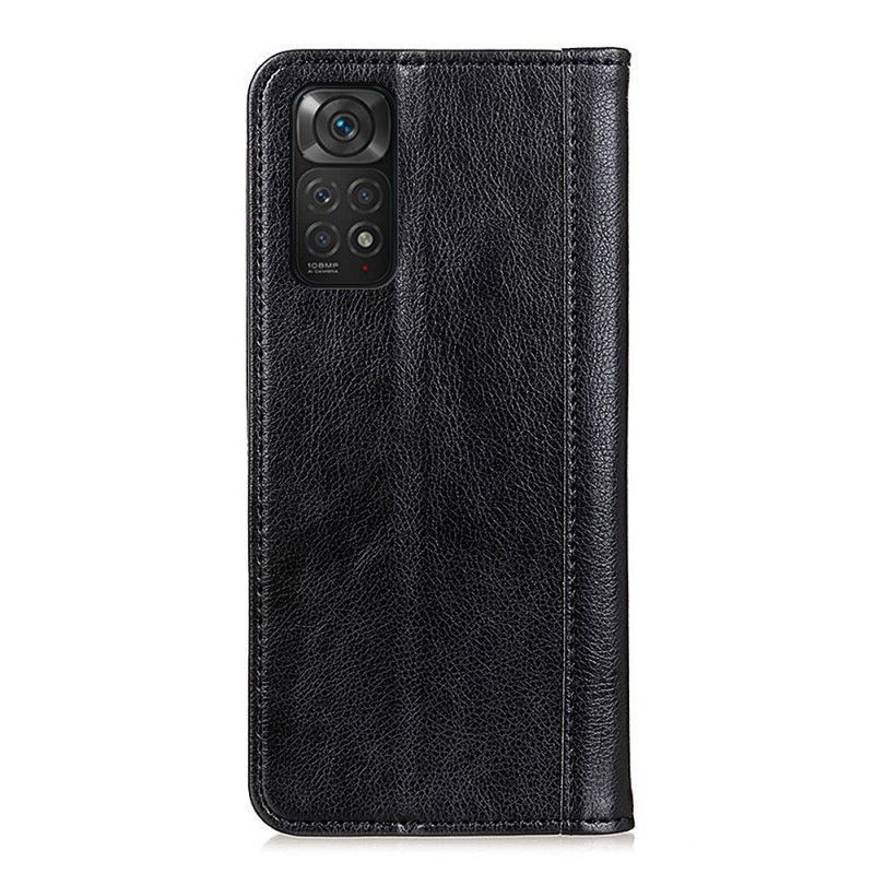 Kryty Na Mobil Na Xiaomi Redmi Note 11 / 11S Flipové Pouzdro Kůže Elegance Split Litchi