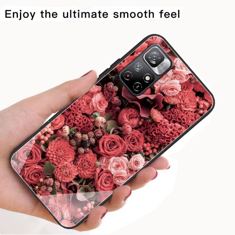 Kryty Na Mobil Na Xiaomi Redmi Note 11 Pro Plus 5G Tvrzené Sklo Rose Flowers