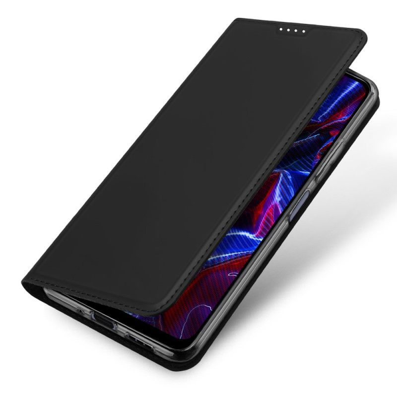 Kryty Na Mobil Na Xiaomi Redmi Note 12 5G Flipové Pouzdro Skin-pro Series Dux Ducis