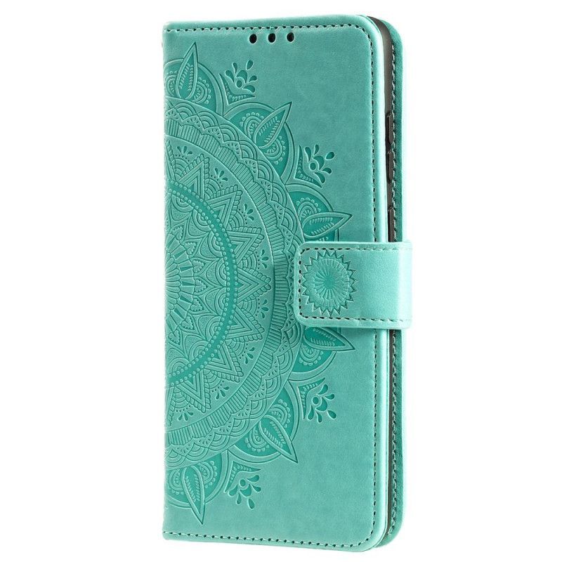 Flipové Pouzdro Na OnePlus 10T 5G Na Lana Strappy Sun Mandala