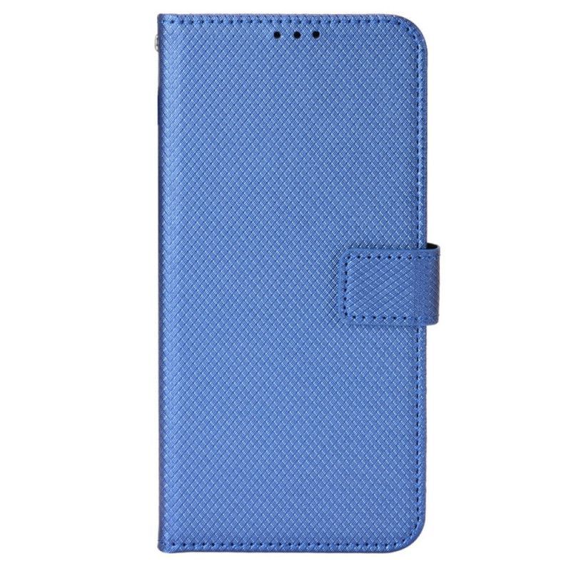 Flipové Pouzdro Na OnePlus Nord CE 2 5G Na Lana Strappy Diamond Textura