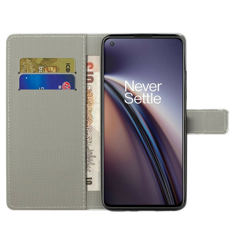 Flipové Pouzdro Na Oneplus Nord Ce 5g Motýli