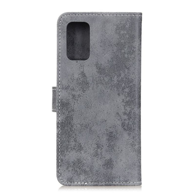 Flipové Pouzdro Oneplus 9 Vintage Imitace Kůže