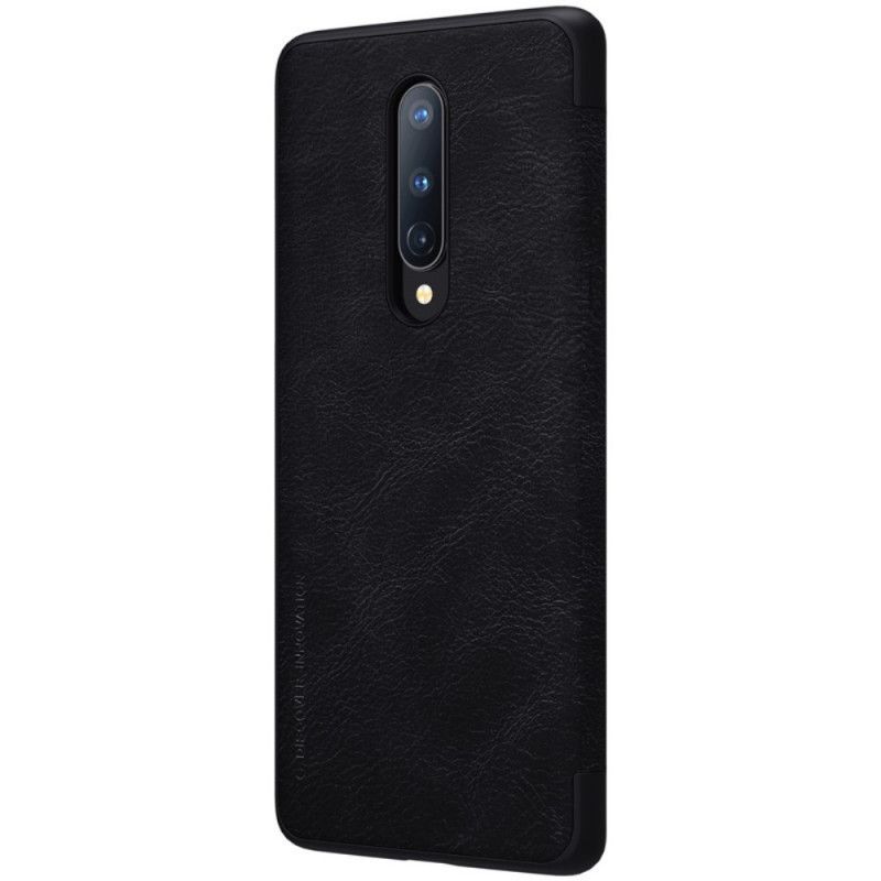 Kožené Pouzdro Folio Na Oneplus 8 Série Nillkin Qin