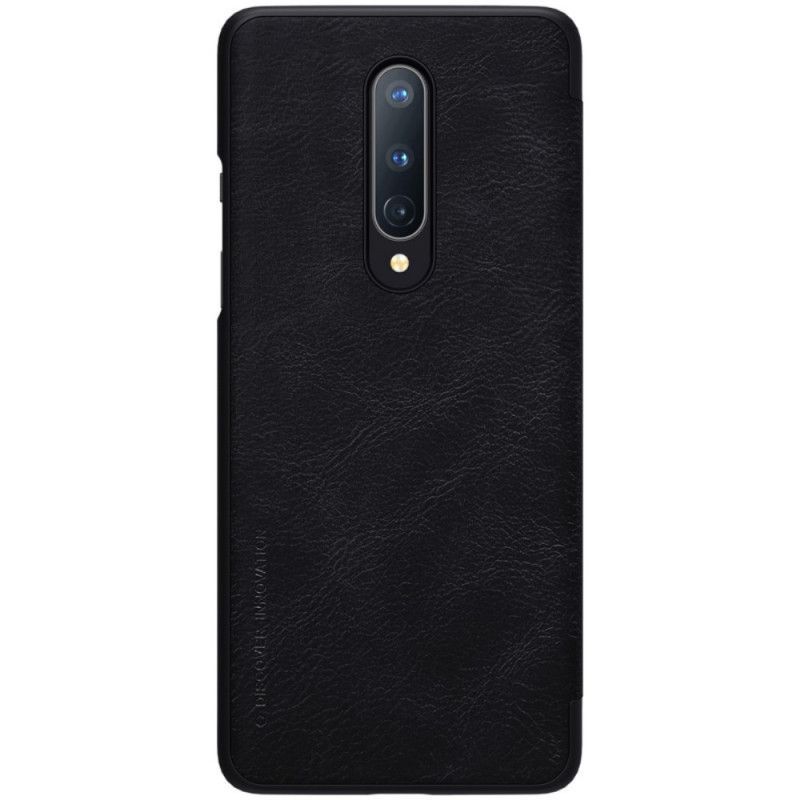 Kožené Pouzdro Folio Na Oneplus 8 Série Nillkin Qin