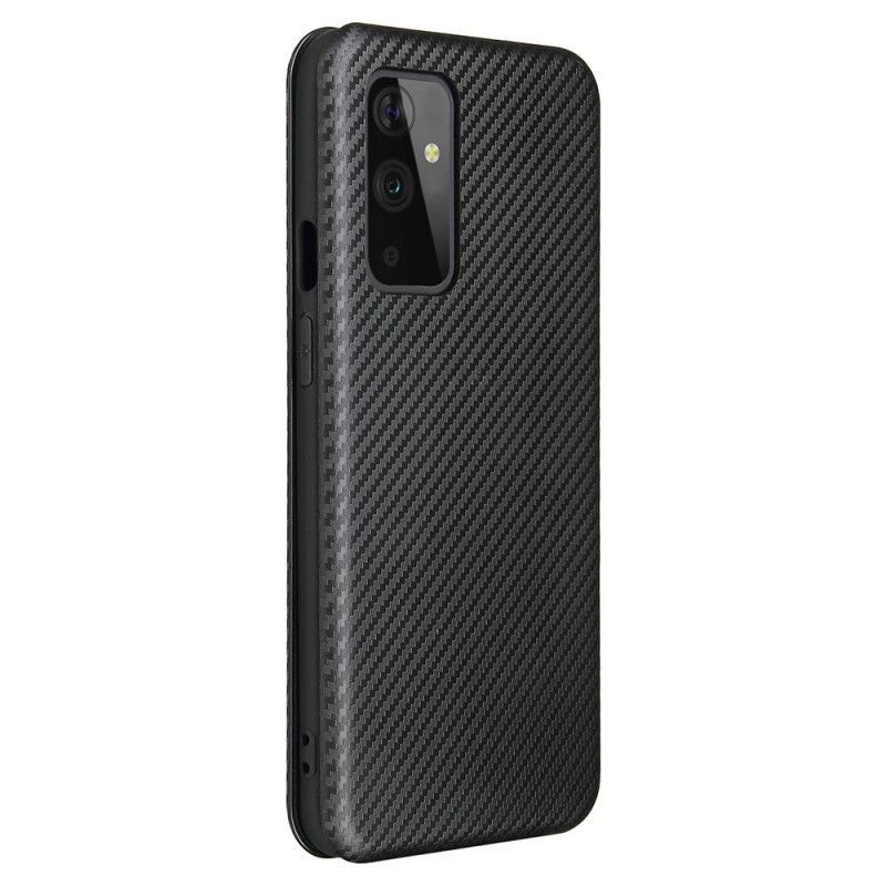 Kožené Pouzdro Folio Na Oneplus 9 Silikonový Uhlík