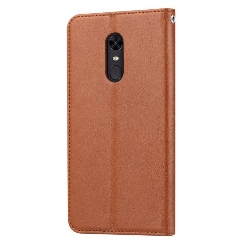 Kožené Pouzdro Folio Oneplus 7 Pro Držák Na Karty Z Umělé Kůže