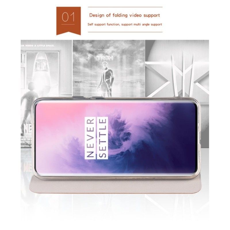 Kožené Pouzdro Folio Oneplus 7 Pro Mofi