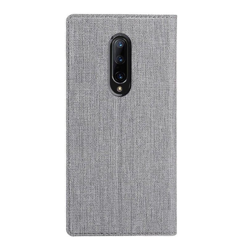 Kožené Pouzdro Folio Oneplus 7 Pro Texturovaný