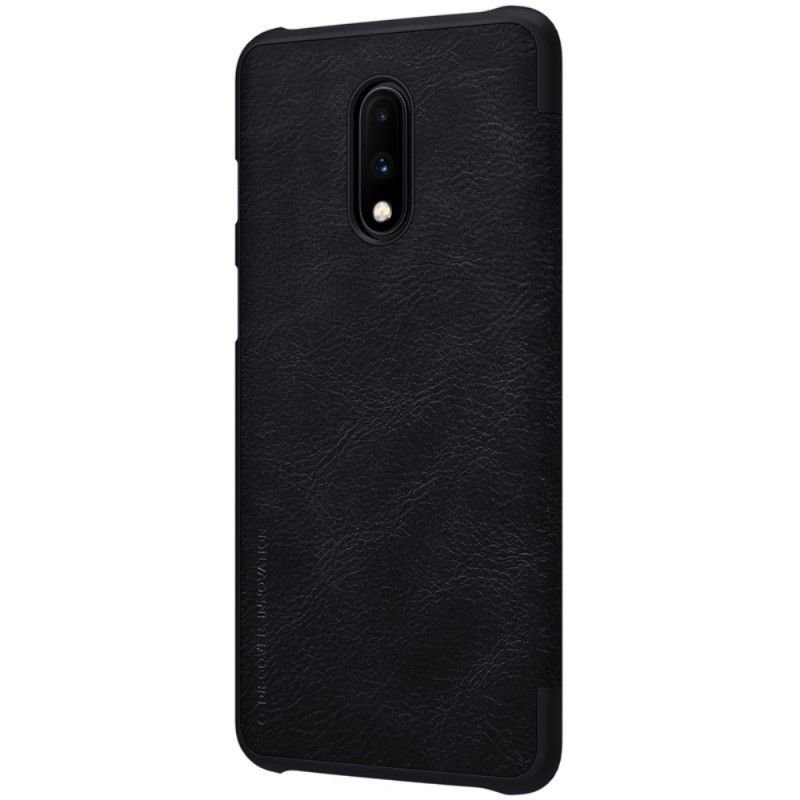 Kožené Pouzdro Folio Oneplus 7 Série Nillkin Qin