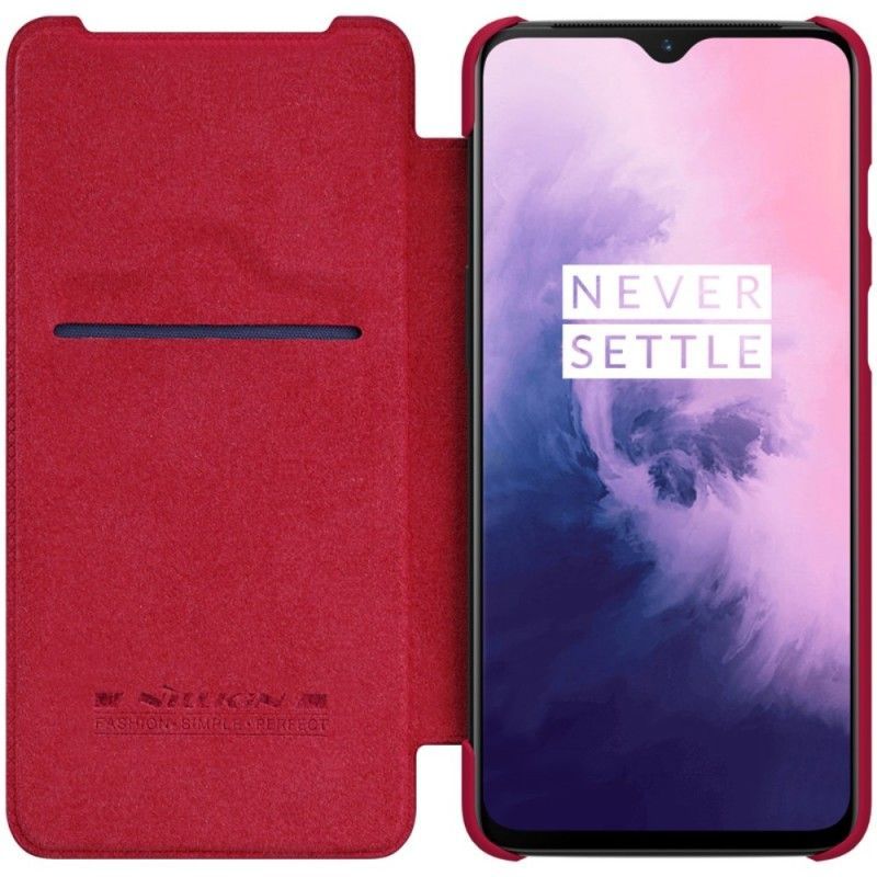 Kožené Pouzdro Folio Oneplus 7 Série Nillkin Qin