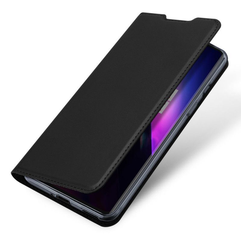 Kožené Pouzdro Folio Oneplus 8 Kůže Pro Dux Ducis