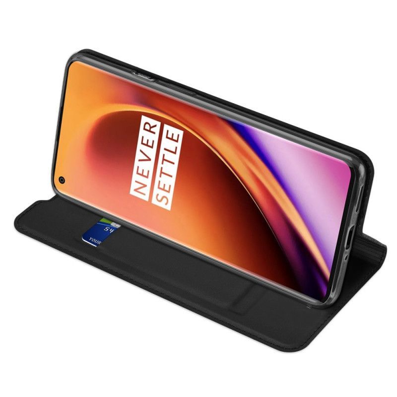 Kožené Pouzdro Folio Oneplus 8 Pro Kůže Pro Dux Ducis