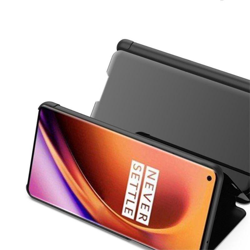 Kožené Pouzdro Folio Oneplus 8 Pro Zrcadlo