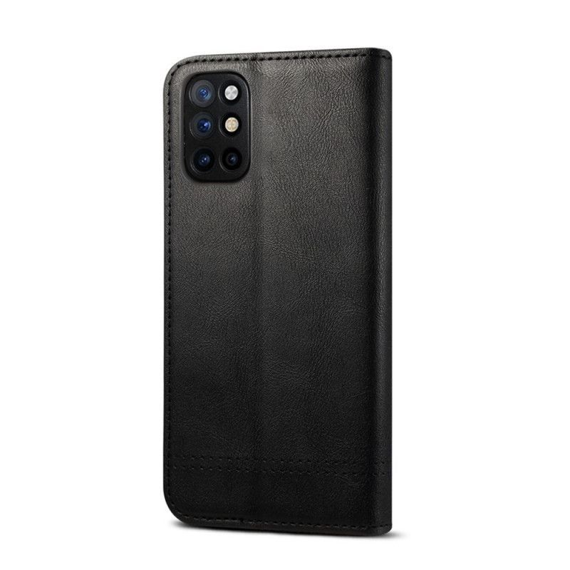 Kožené Pouzdro Folio Oneplus 8t Švy S Koženým Efektem