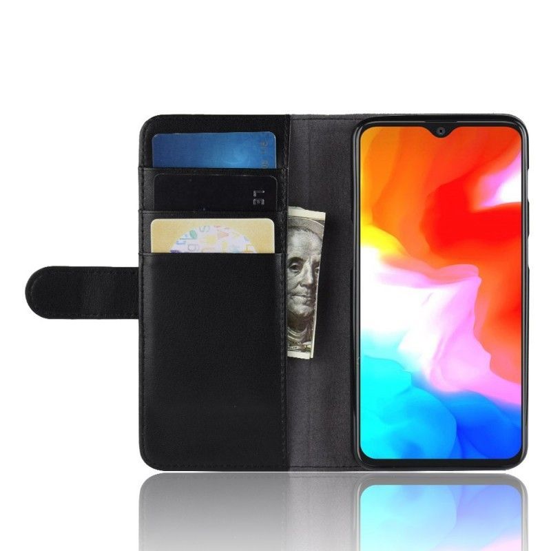 Kryt Na Oneplus 6t Štípaná Kůže