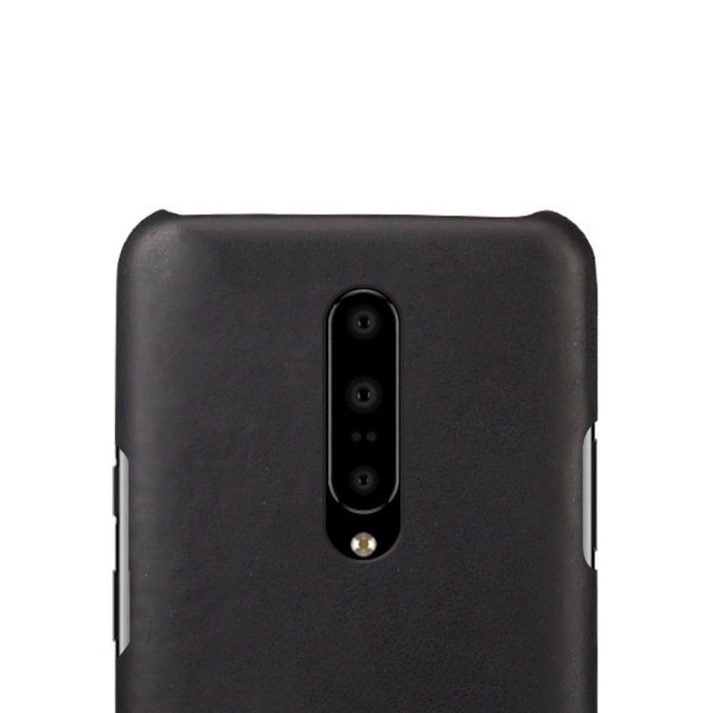 Kryt Na Oneplus 7 Pro Ksq Kožený Efekt