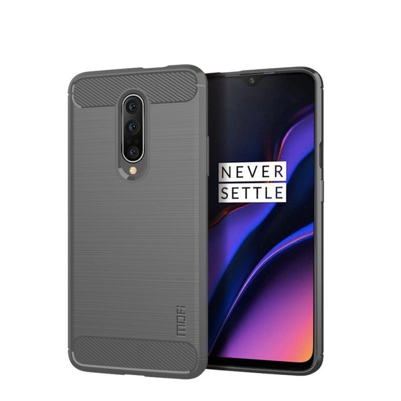 Kryt Na Oneplus 7 Pro Mofi Kartáčované Uhlíkové Vlákno