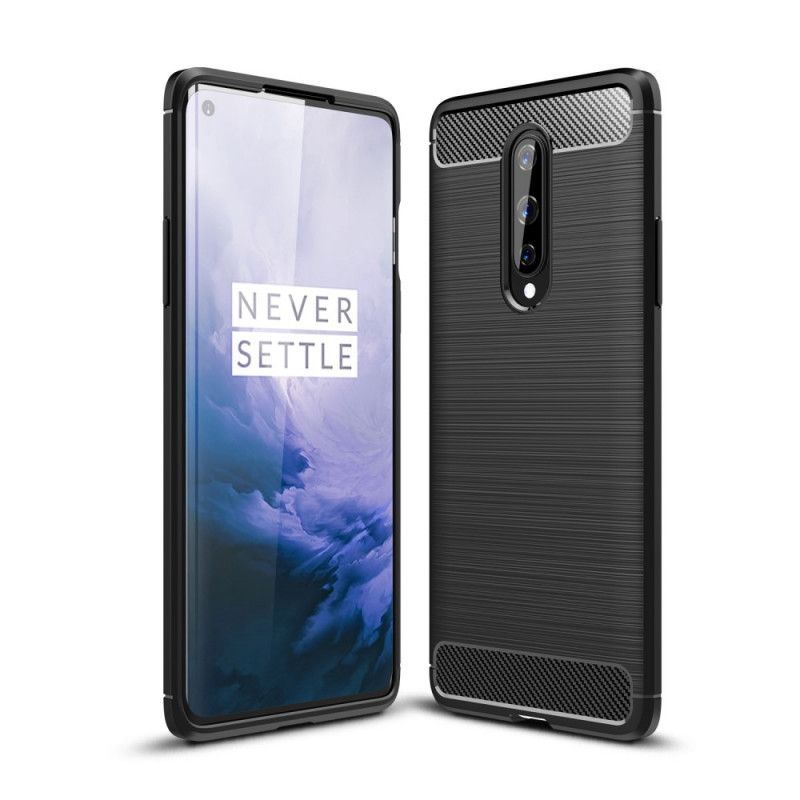 Kryt Na Oneplus 8 Kartáčované Uhlíkové Vlákno