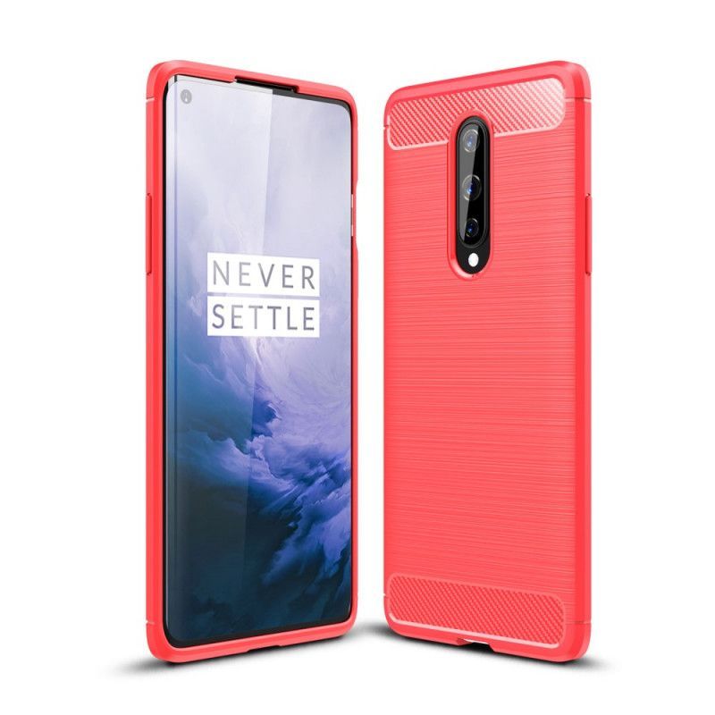 Kryt Na Oneplus 8 Kartáčované Uhlíkové Vlákno