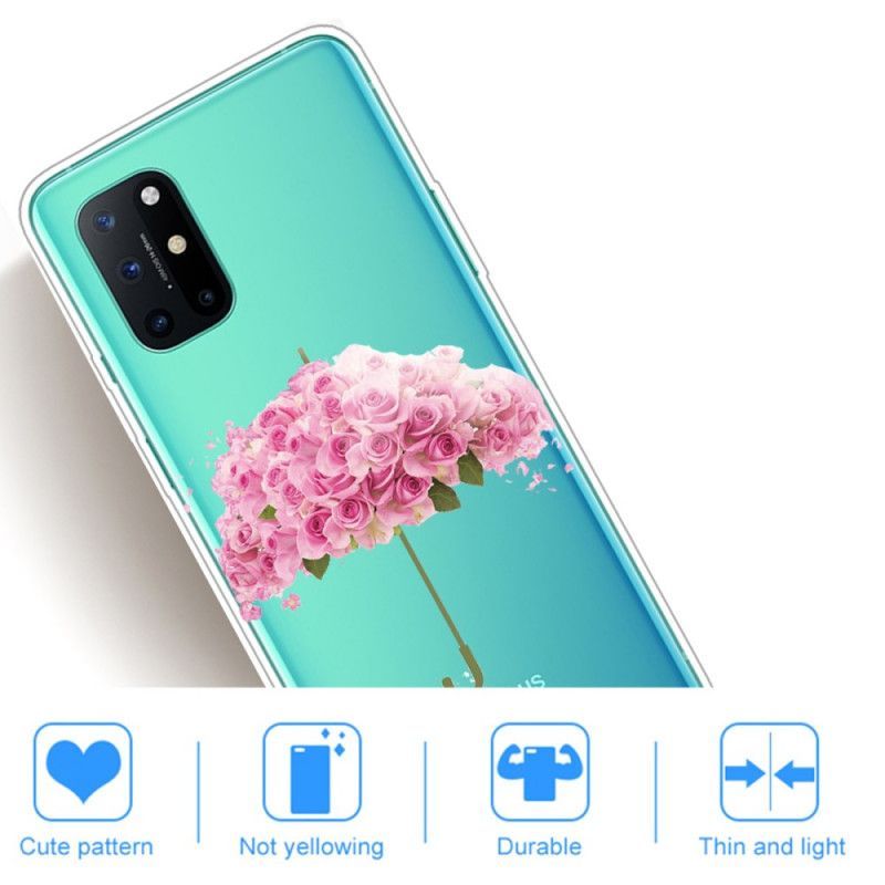 Kryt Na Oneplus 8t Růžový Deštník