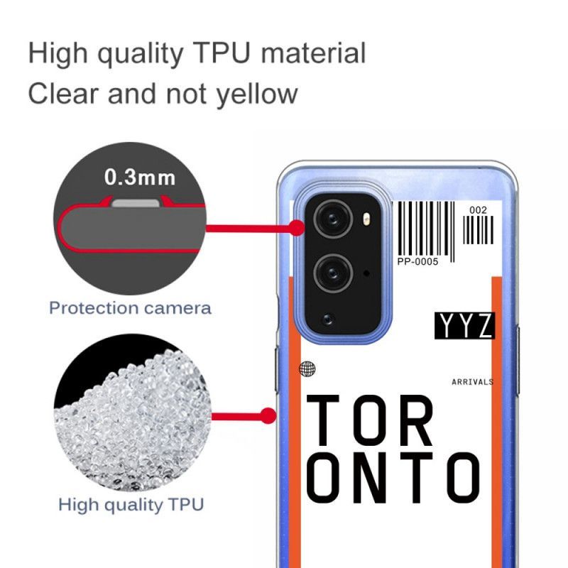 Kryt Na Oneplus 9 Pro Palubní Vstupenka Do Toronta