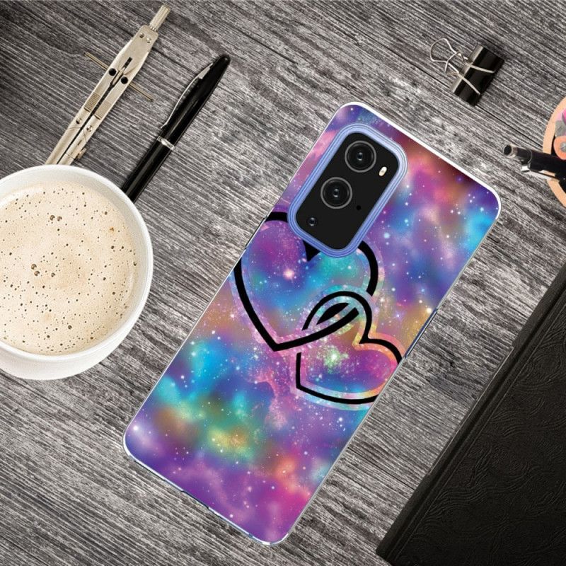 Kryt Na Oneplus 9 Pro Srdce Spoutané Řetězem