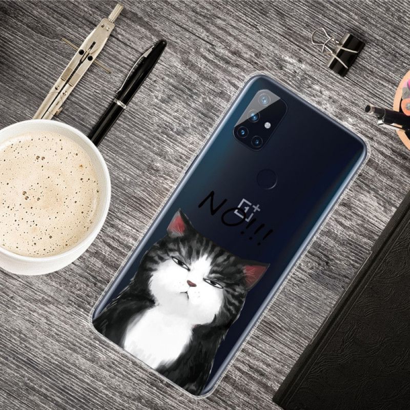 Kryt Na Oneplus Nord N10 Kočka Která Říká Ne