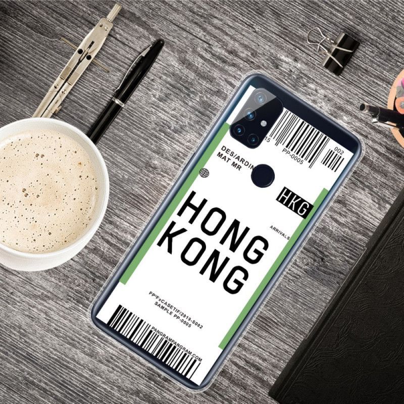 Kryt Na Oneplus Nord N10 Palubní Vstupenka Do Hong Kongu