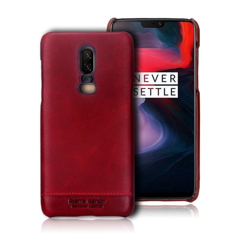 Kryt Oneplus 6 Kůže Pierre Cardin