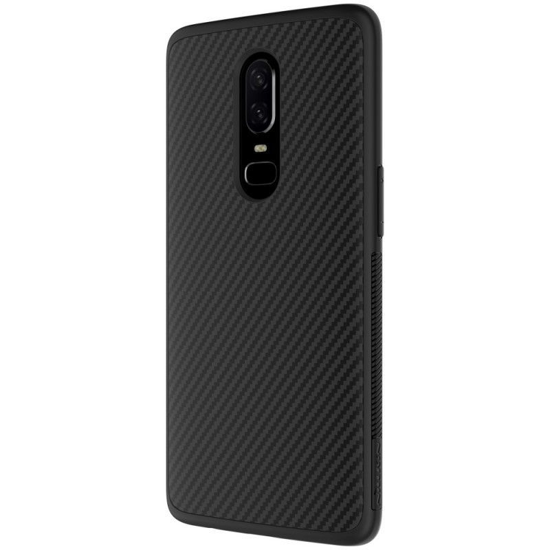 Kryt Oneplus 6 Nillkin Syntetické Vlákno A Magnetická Fólie