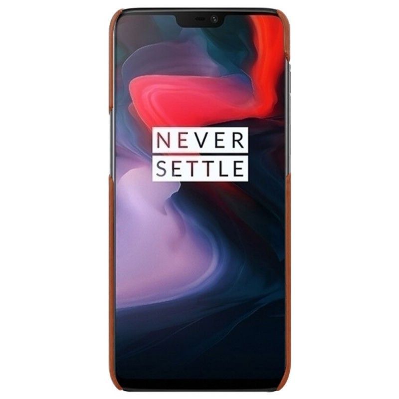 Kryt Oneplus 6t Série S Koženým Efektem Imak Ruiyi