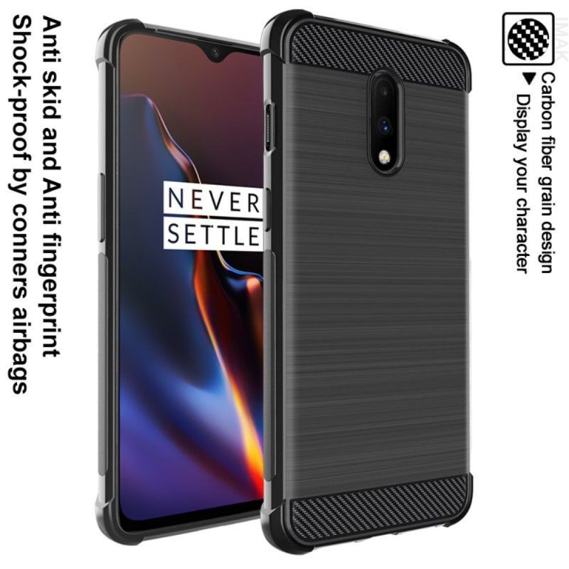 Kryt Oneplus 7 Imak Kartáčované Uhlíkové Vlákno