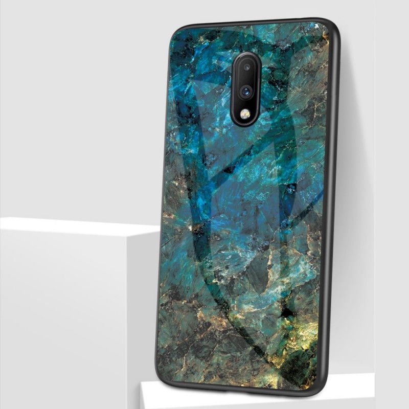 Kryt Oneplus 7 Prémiové Barvy Z Tvrzeného Skla