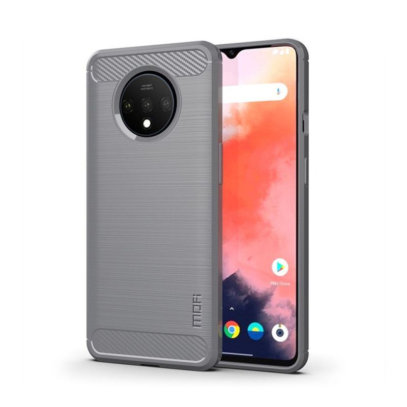 Kryt Oneplus 7t Mofi Kartáčované Uhlíkové Vlákno