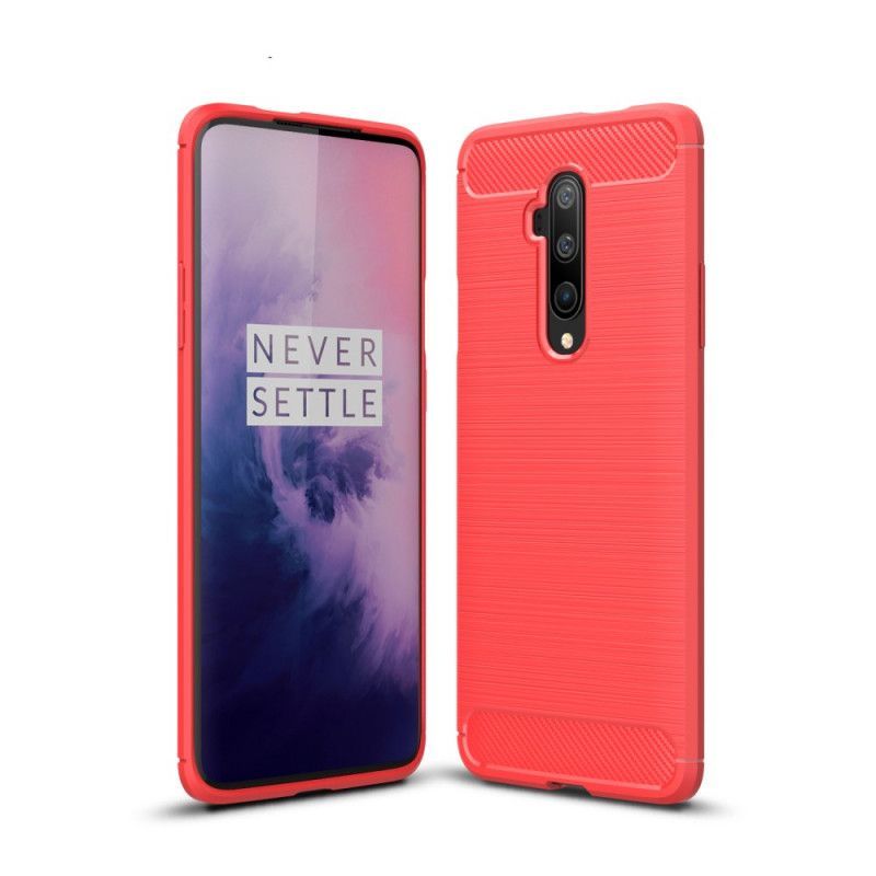 Kryt Oneplus 7t Pro Kartáčované Uhlíkové Vlákno