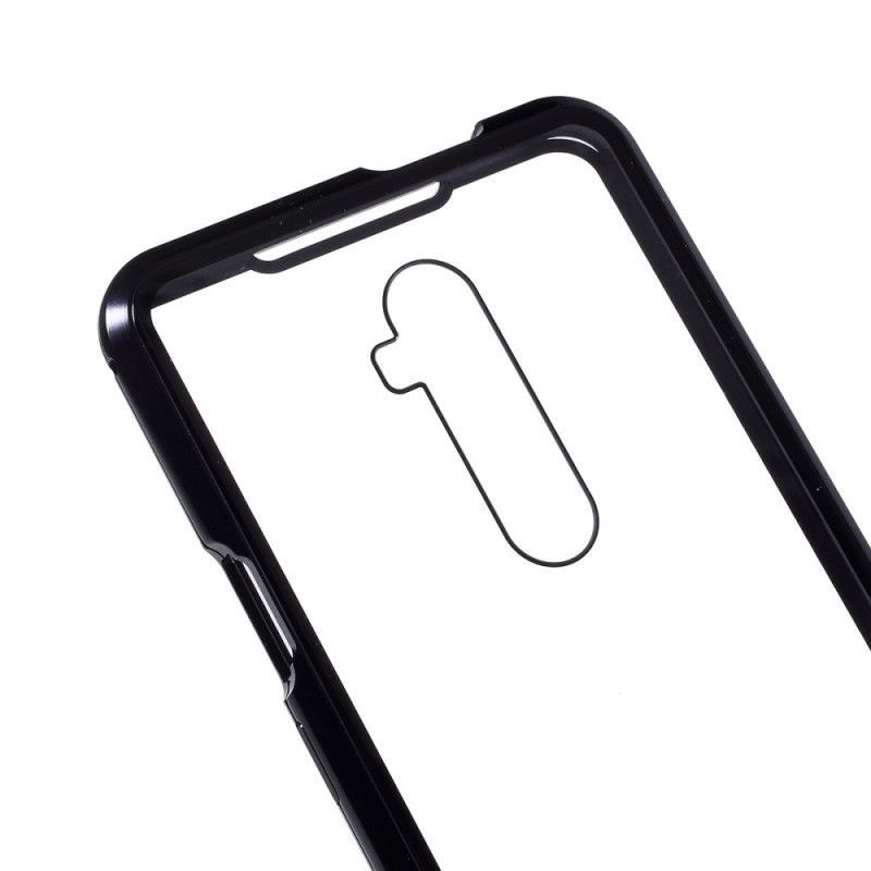 Kryt Oneplus 7t Pro Kovové Hrany A Tvrzené Sklo