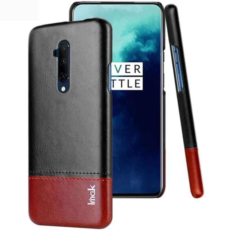 Kryt Oneplus 7t Pro Série S Koženým Efektem Imak Ruiyi