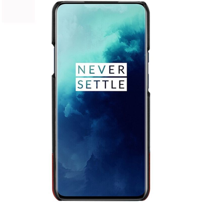 Kryt Oneplus 7t Pro Série S Koženým Efektem Imak Ruiyi