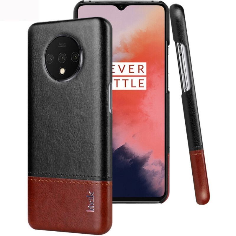 Kryt Oneplus 7t Série S Koženým Efektem Imak Ruiyi