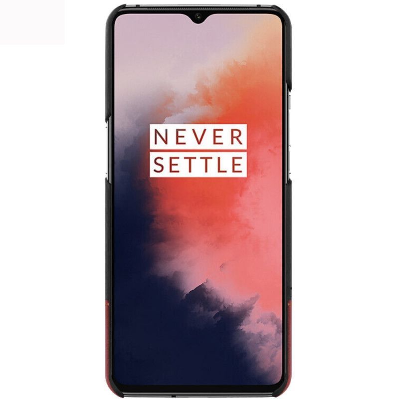 Kryt Oneplus 7t Série S Koženým Efektem Imak Ruiyi