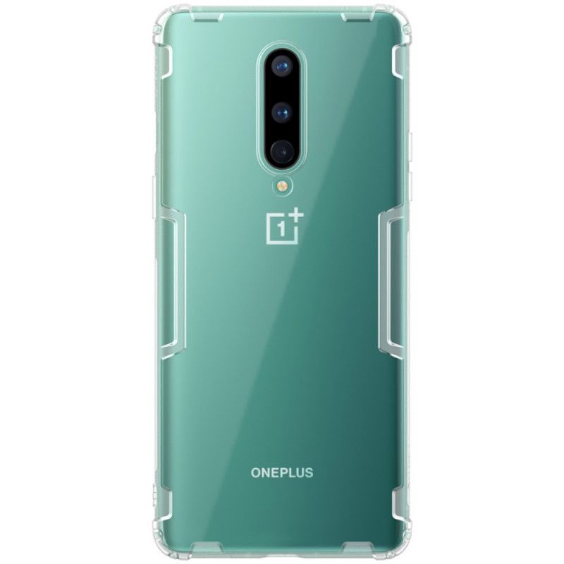 Kryt Oneplus 8 Vyztužený Průhledný Nillkin